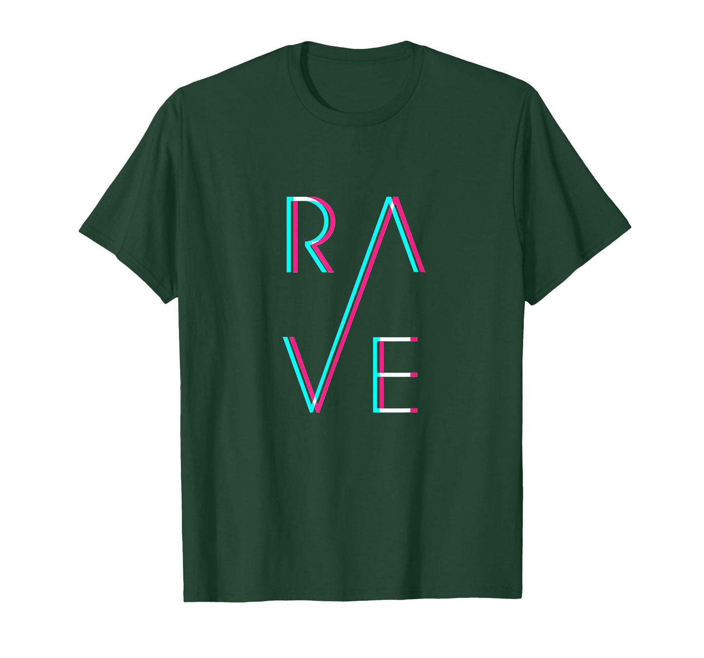 RAVE Trippy Techno EDM Trance Goa Festival T-Shirt