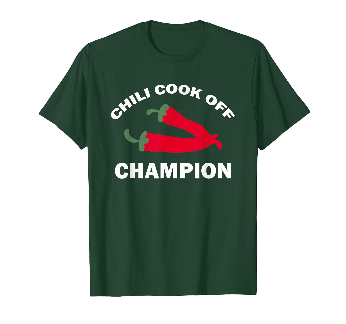 Chili Cook Off Champion Winner Chili Contests T-Shirt