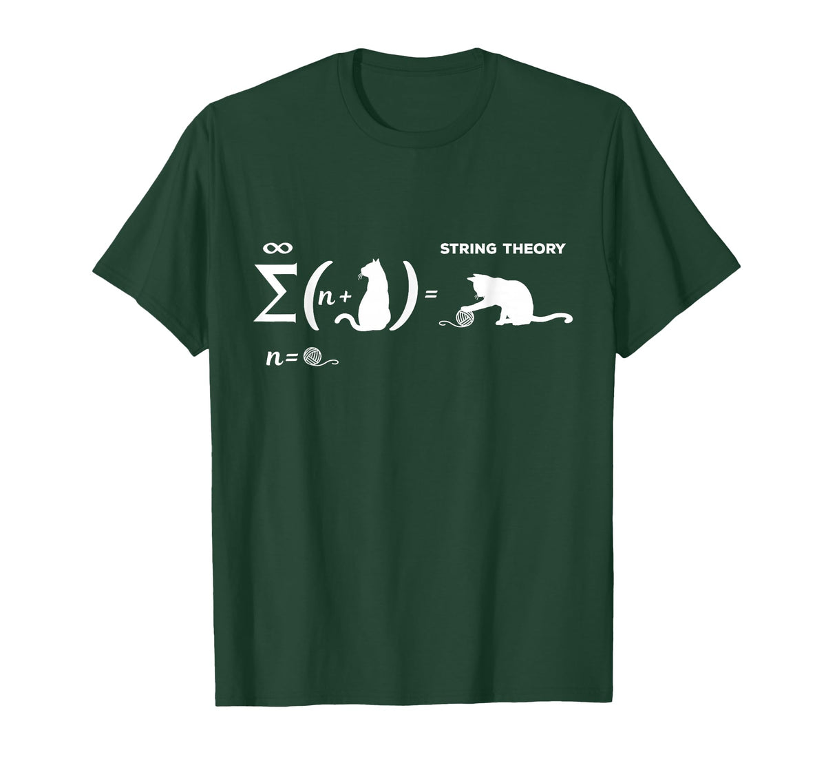 Schrödingers String Theory - Cat Physicist Quantum Mechanics T-Shirt
