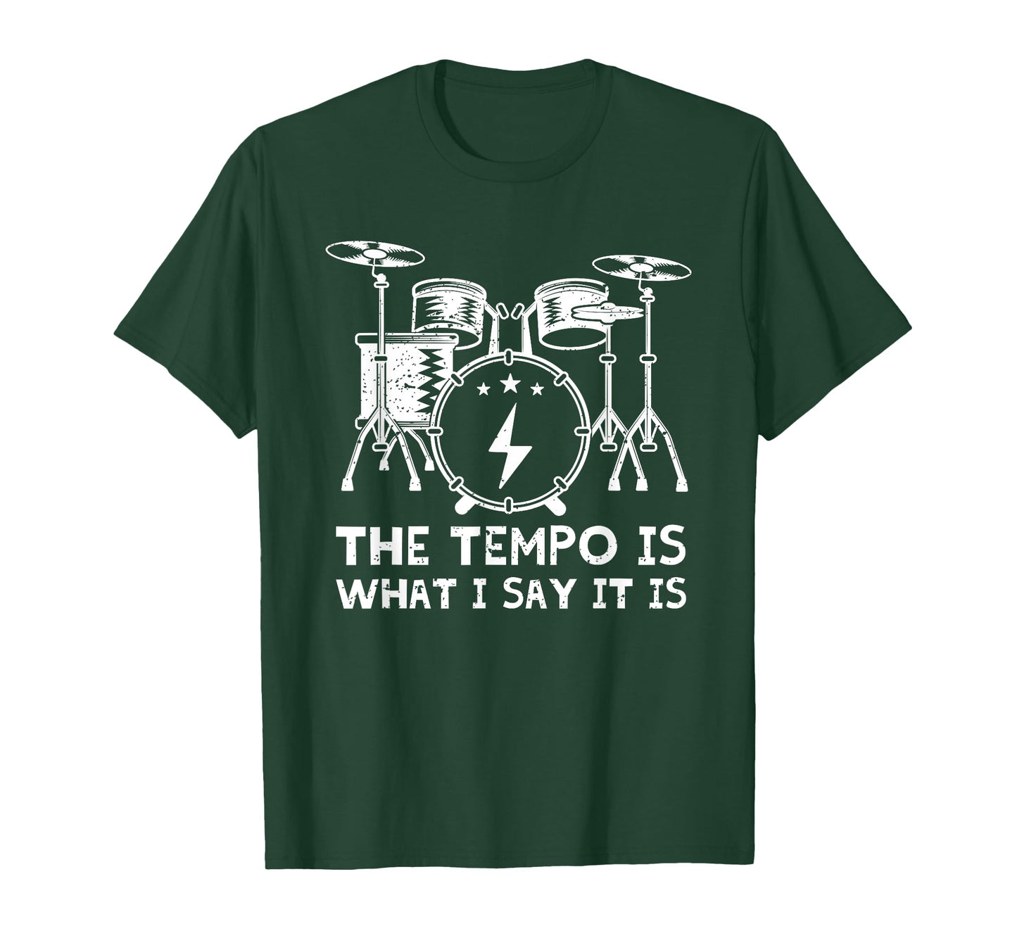 Best Drum Design For Men Women Drummer Drum Kit Drumming T-Shirt