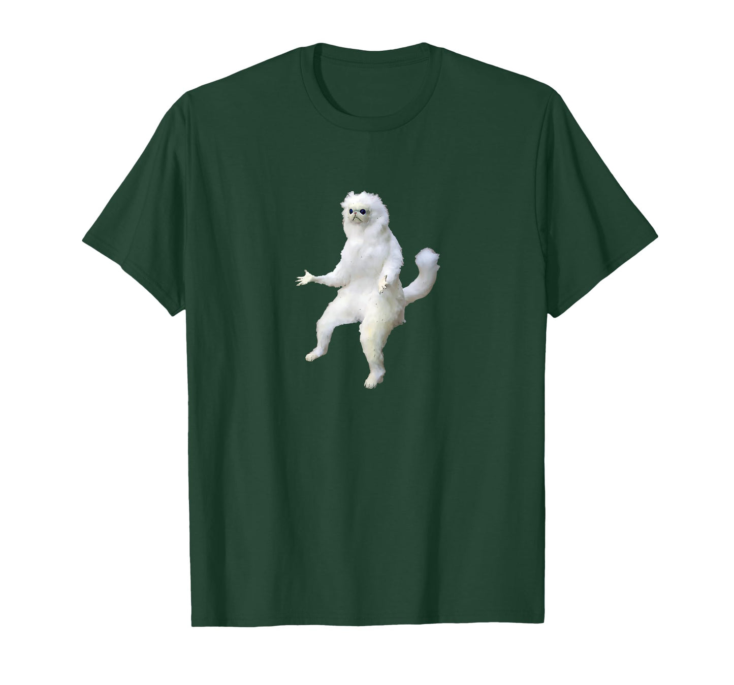 Persian Cat Room Guardian Meme Vital Rending Funny Cat T-Shirt