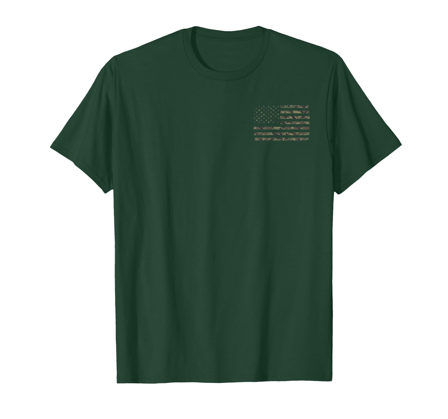 Camouflage American Flag Camo T-Shirt