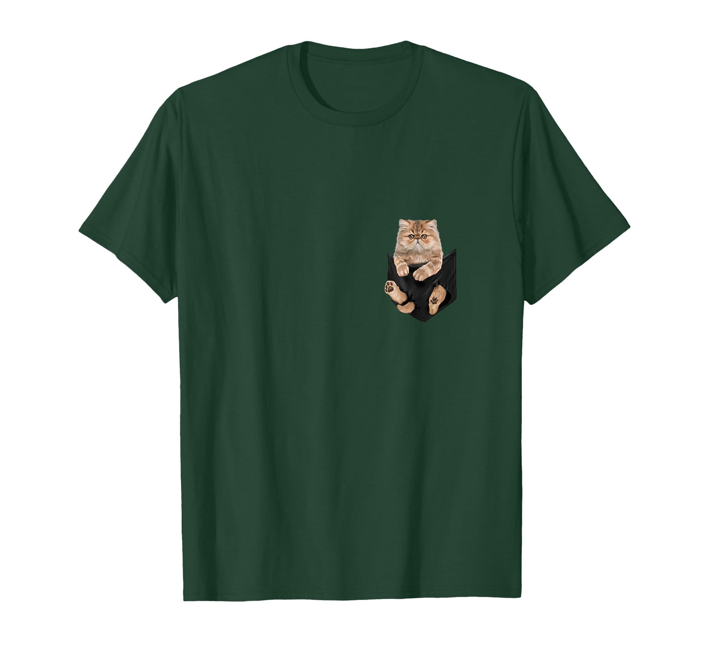 Cat lovers gifts Persian in a bag Men Women Girls Kids T-Shirt