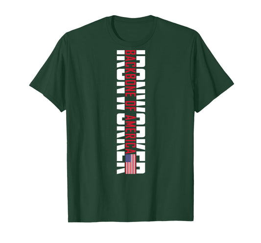 Backbone of America Ironworker T-Shirt