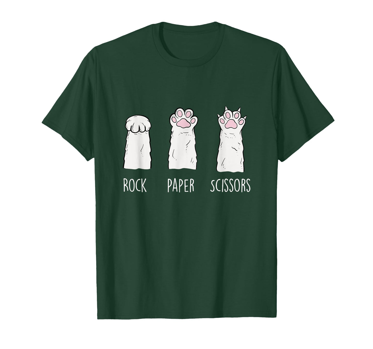 Rock Paper Scissors - Cat Lover Kitten Owner Kitty T-Shirt