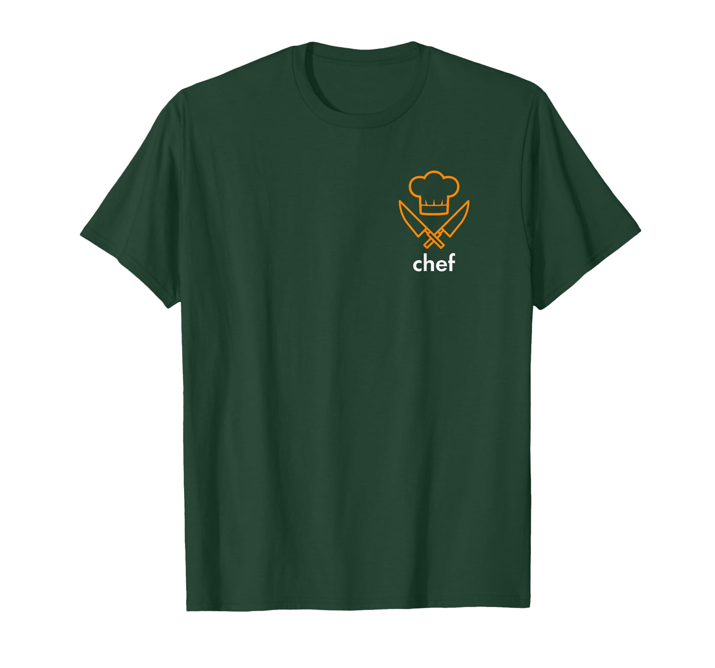 Chef Chest Pocket Knife t-Shirt. Kitchen, Cooking, Food tee T-Shirt