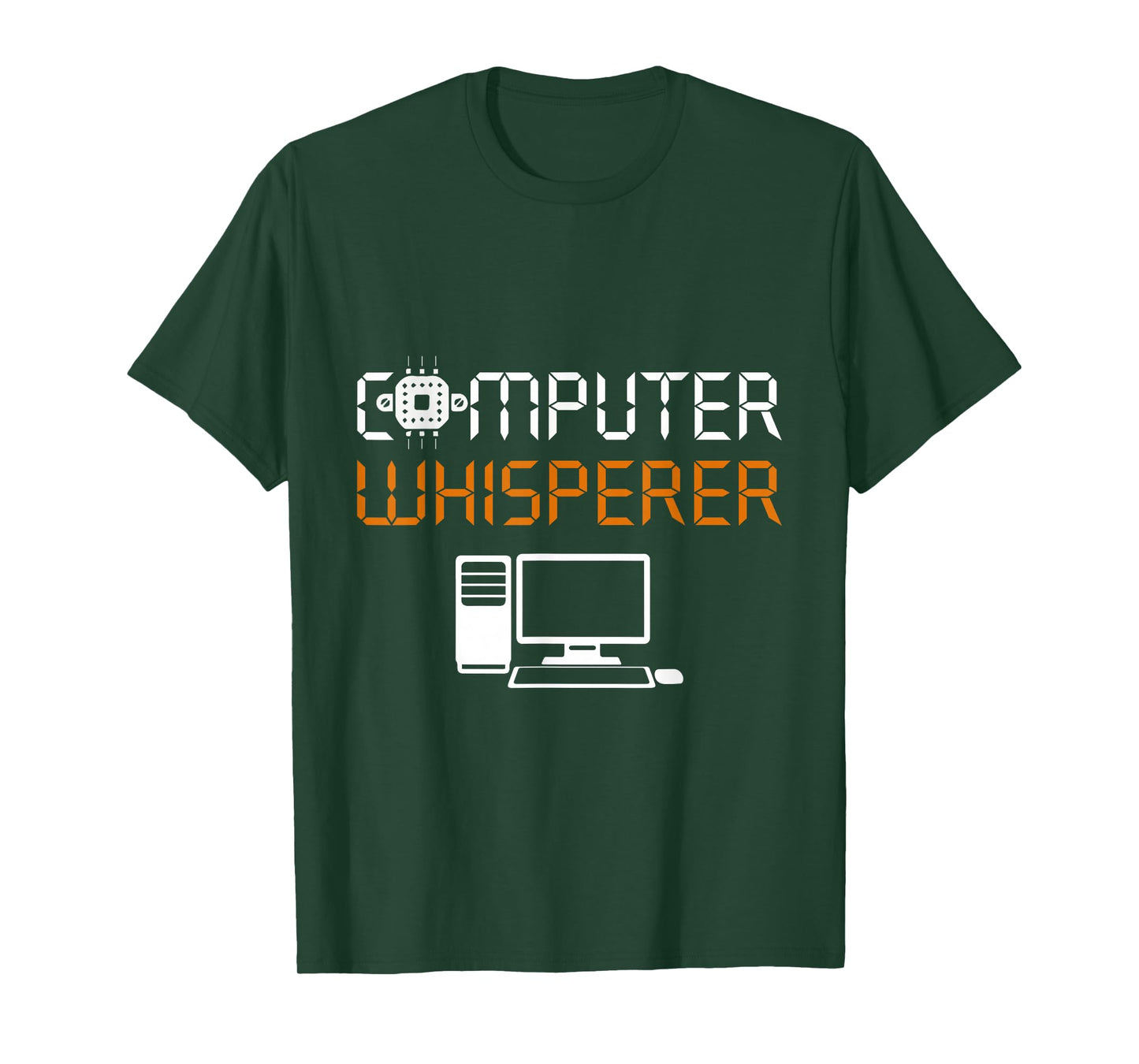 Computer Whisperer Programmer Costume Nerds Science Coding T-Shirt