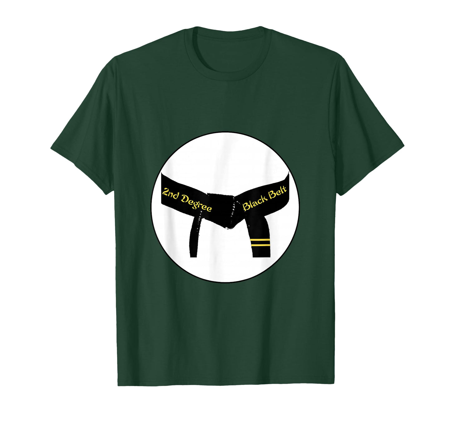 Martial Arts Second Degree Black Belt T-Shirt