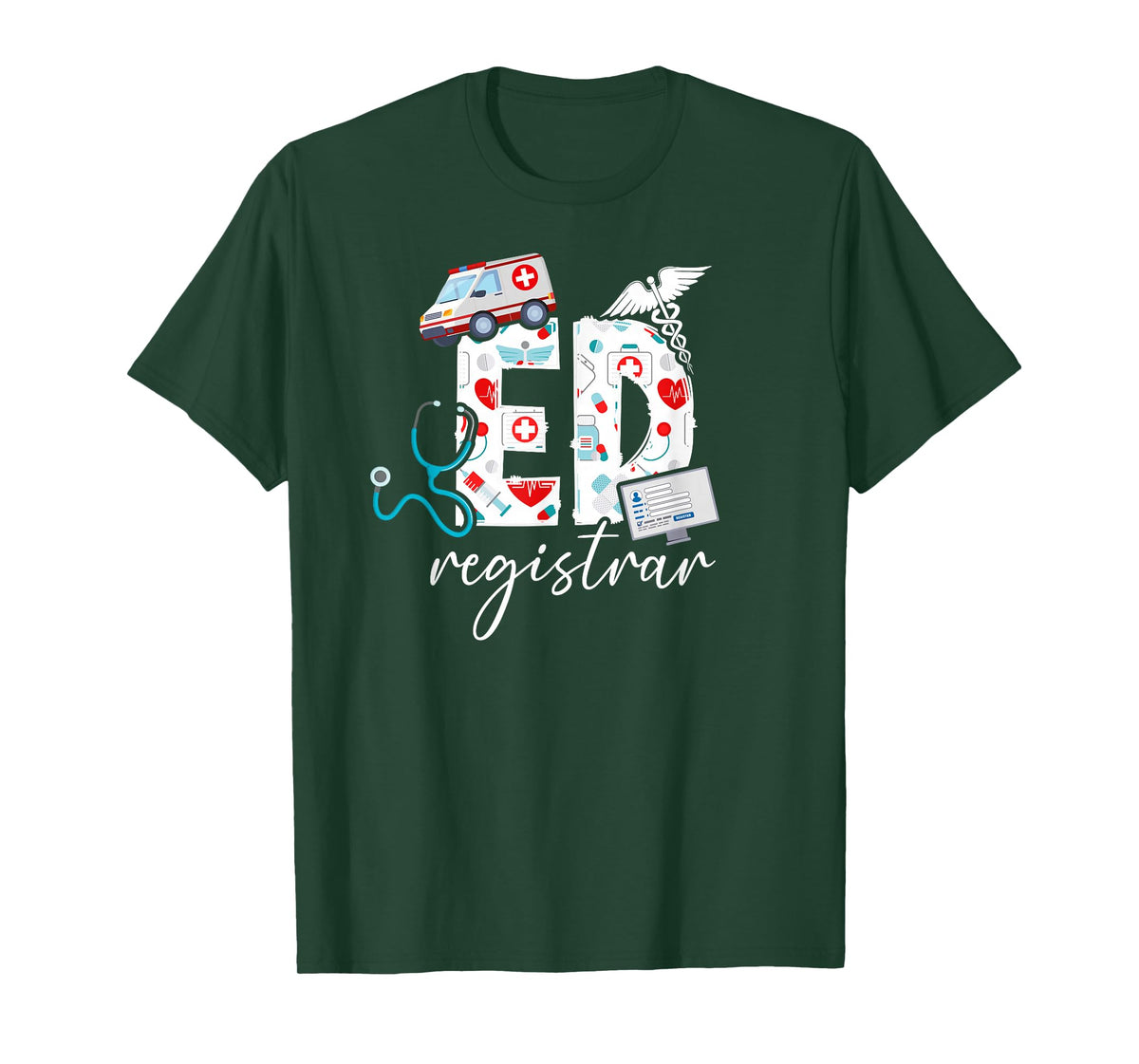 ED Registrar Patient Registration Appreciation T-Shirt