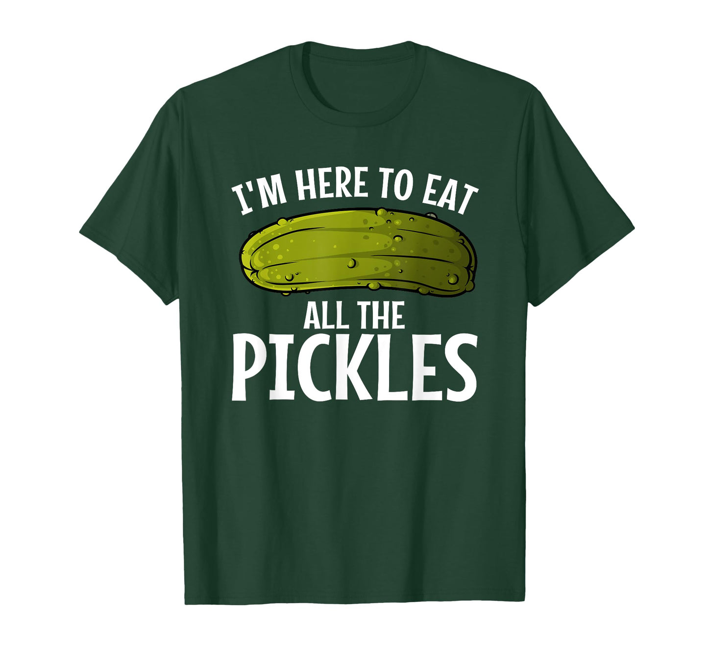 Cool Pickle Art For Men Women Kids Pickled Cucumber Lovers T-Shirt