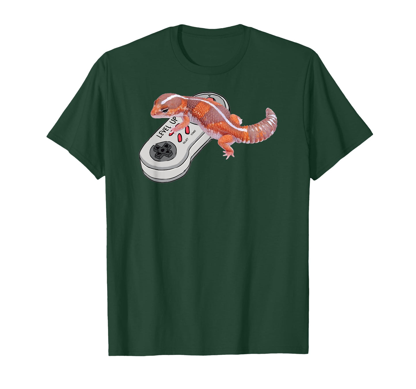 African fat tail gecko Playing Video Game Fat-tail gecko T-Shirt