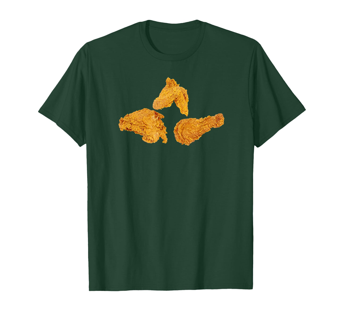 Chicken Wing Costume Halloween Fried Breast Drumsticks Woman T-Shirt