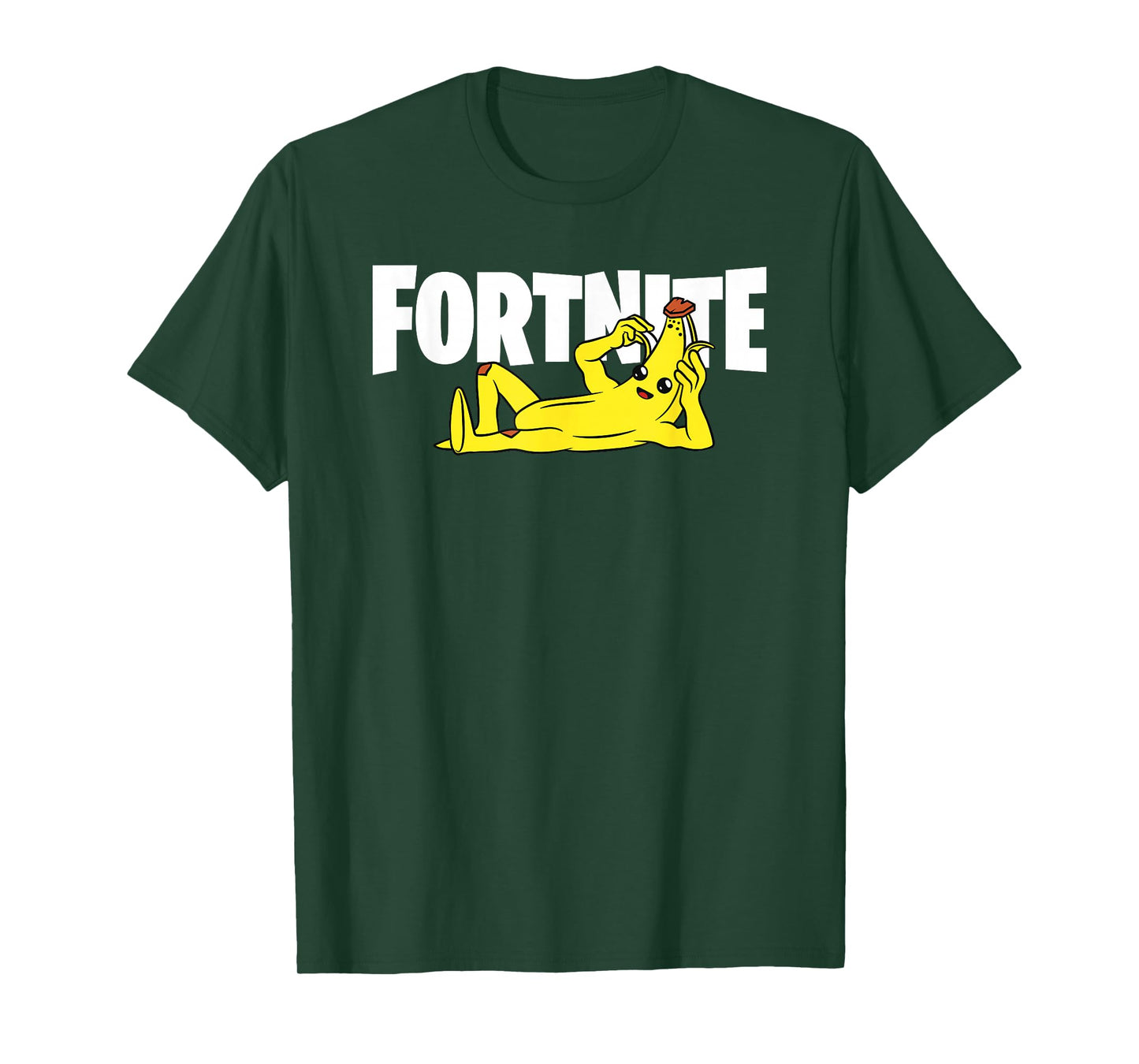 Fortnite Banana Lay Down with Title T-Shirt Small