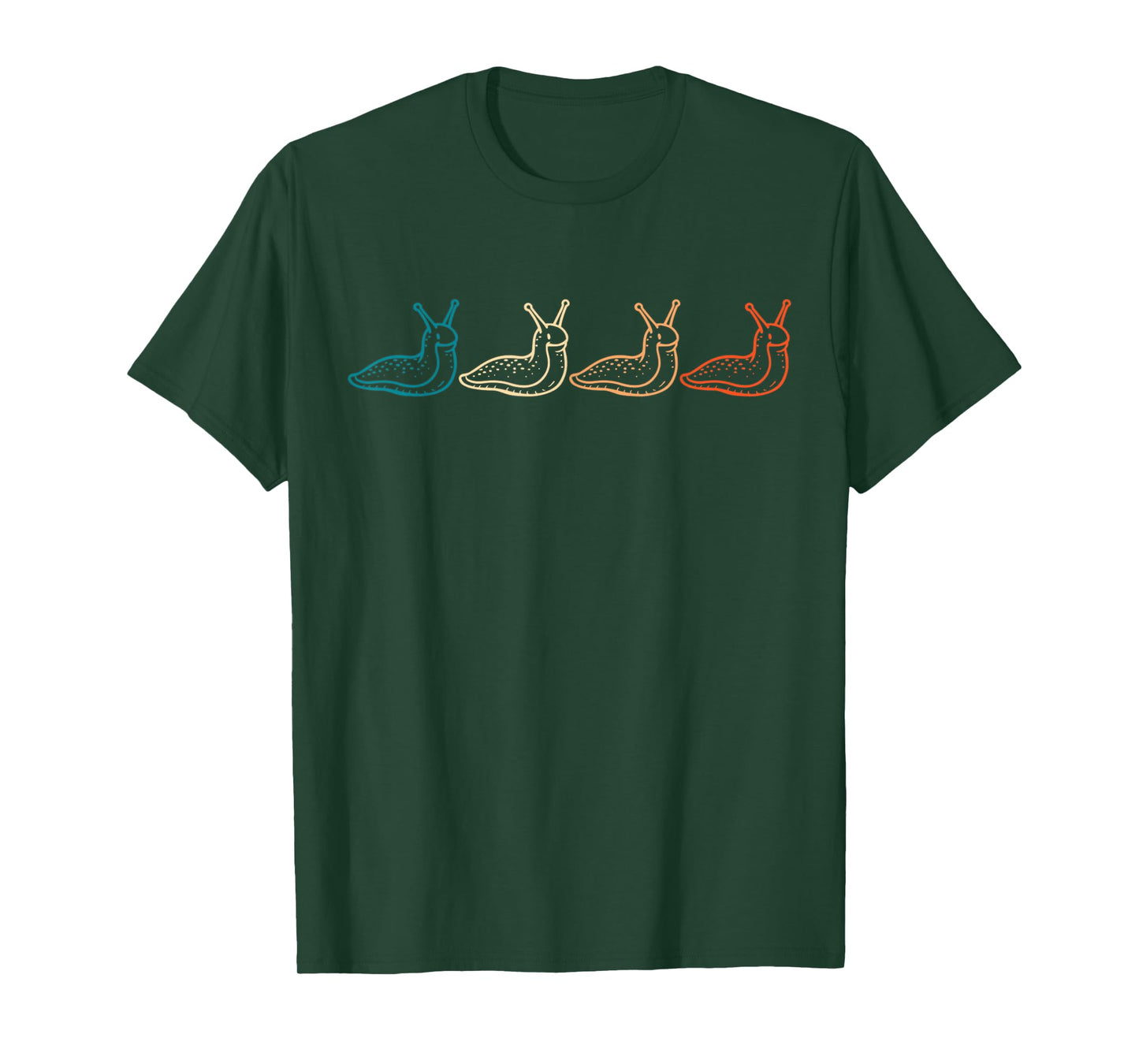 Vintage Retro Banana Slug Malacology T-Shirt