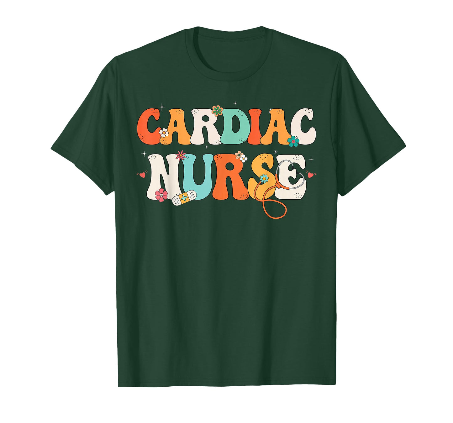 Cute Cardiac Nurse Apparel For Cardiac Nurse, Cardiac Nurse T-Shirt