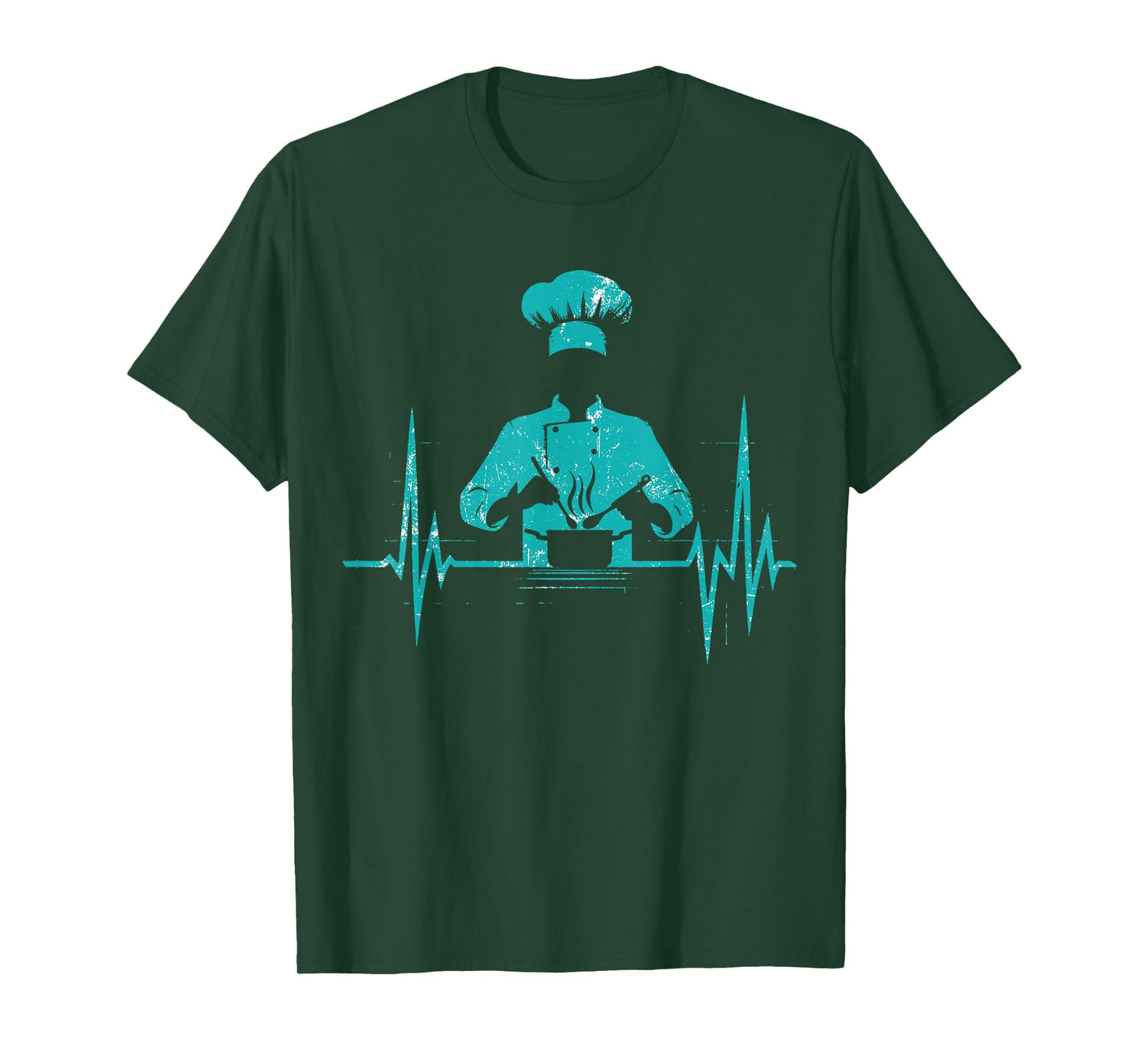 Cooking Chef Evolution Cuisine Cook Meal Preparing T-Shirt