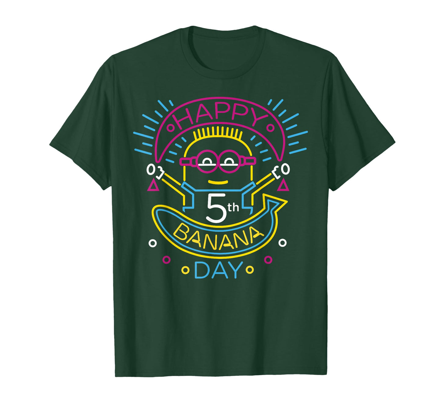 Despicable Me Minions Happy 5th Banana Day T-Shirt
