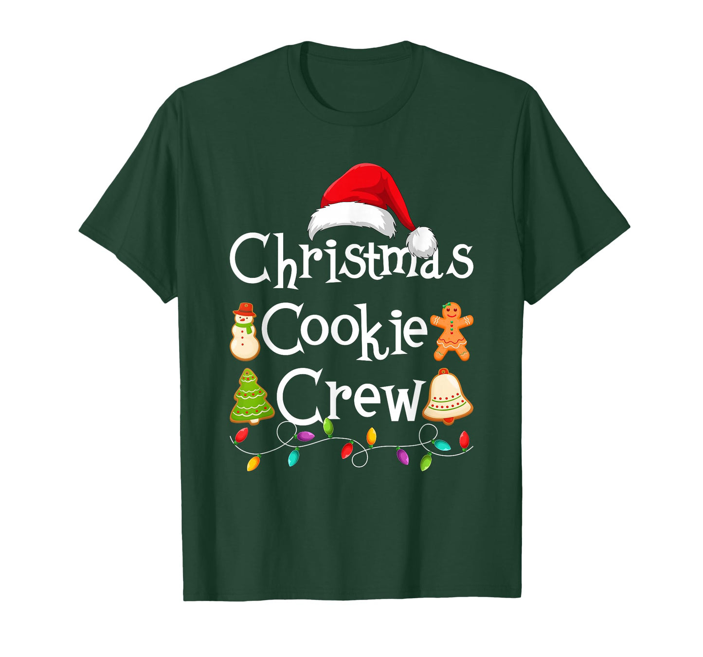 Christmas Cookie Crew Family Cookie Baking Team Baker Xmas T-Shirt