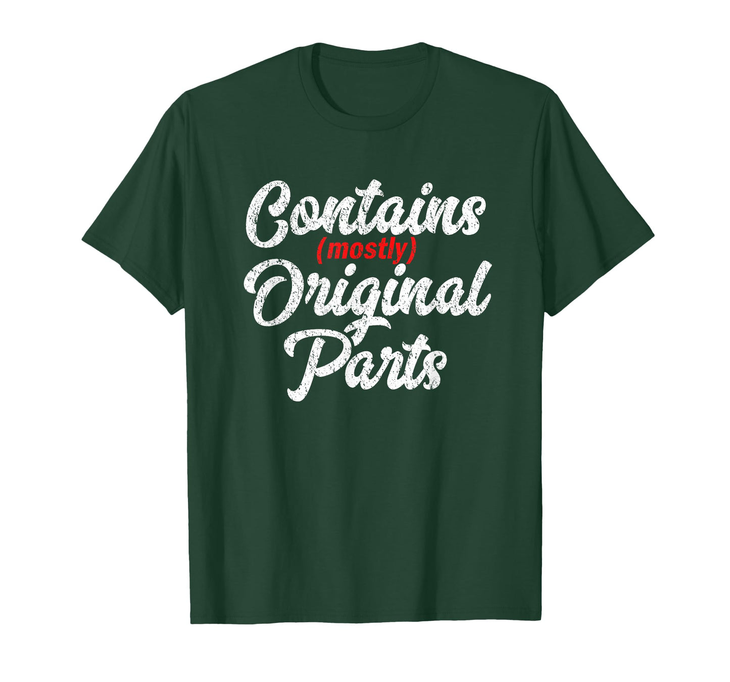 Contains Mostly Original Parts Shirt Funny Hospital Surgery T-Shirt