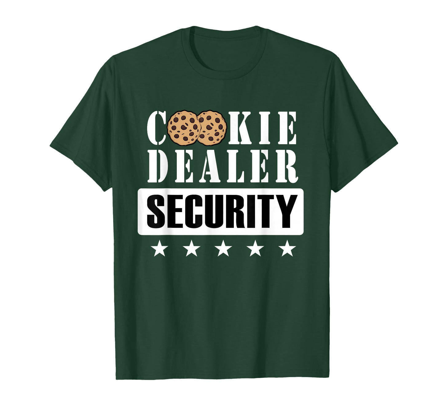 Cookie Dealer Security, Funny Scout Cookie Girl Baker Lover T-Shirt