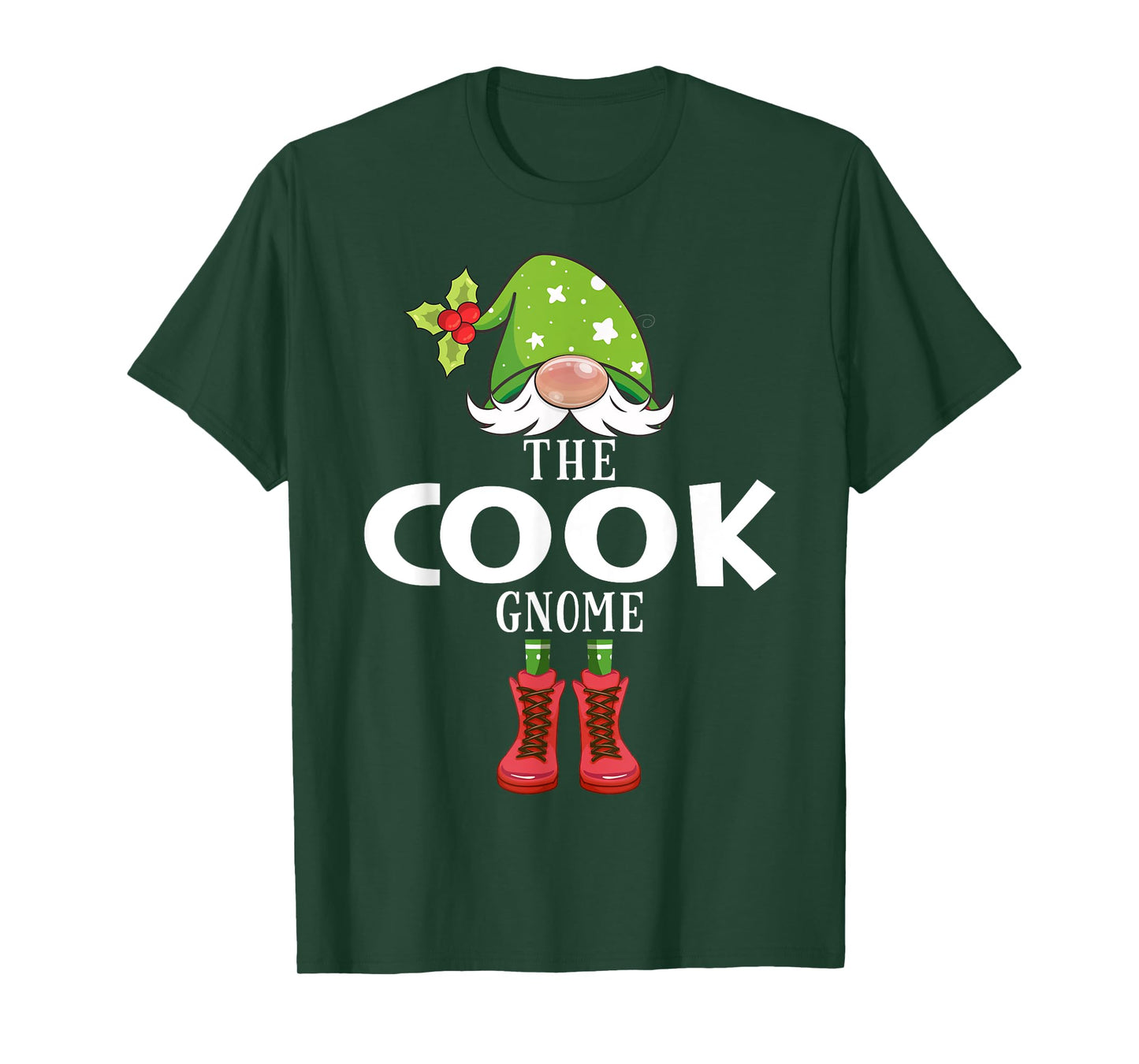 Christmas Matching Family The Cook Gnome T-Shirt