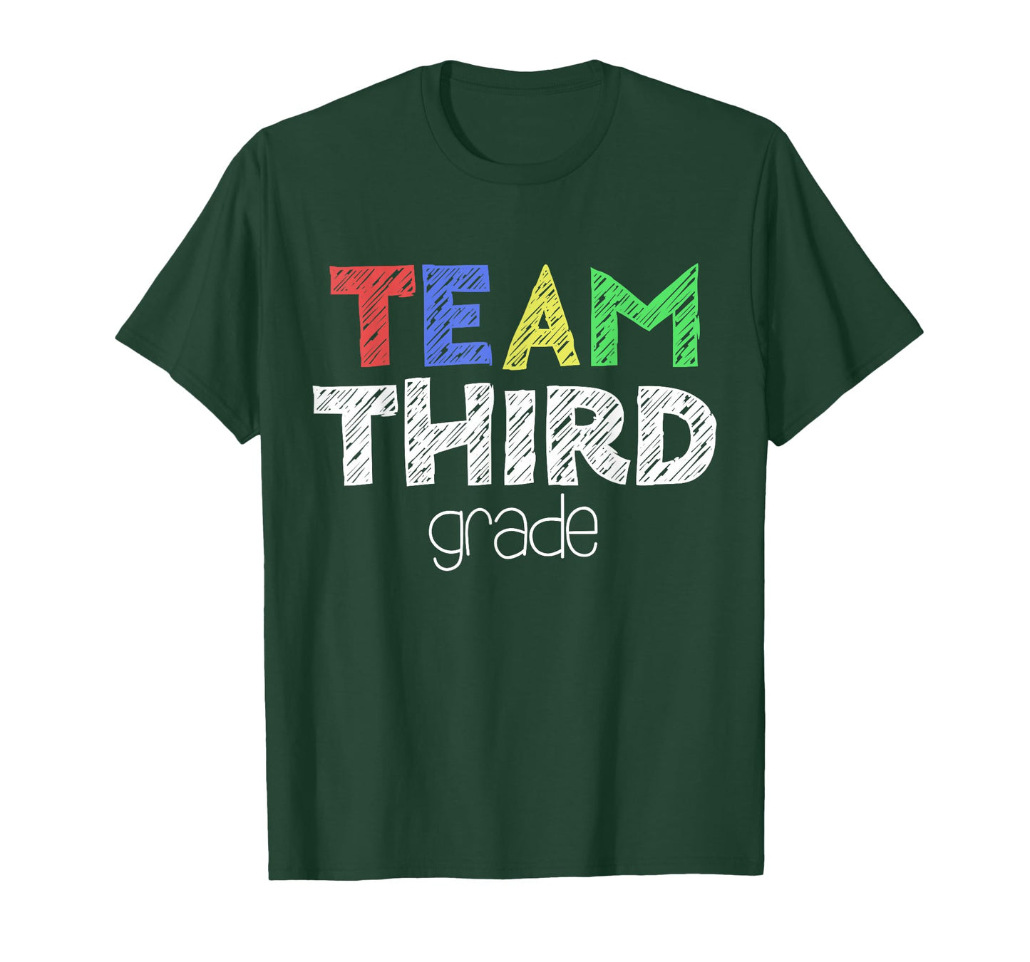 Team Third Grade Shirt 3rd Grade Boy Girl Back to School T-Shirt