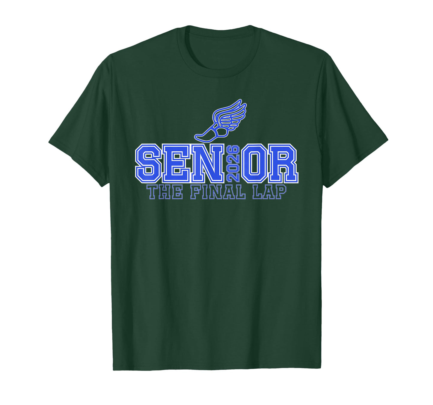 Track & Field Senior 2026 Graduation Year - The Final Lap T-Shirt