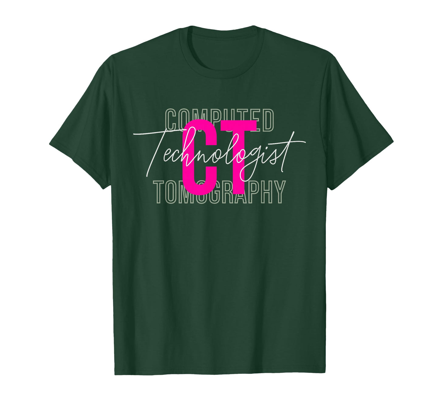 CT Tech Radiology Technologist Computed Tomography T-Shirt