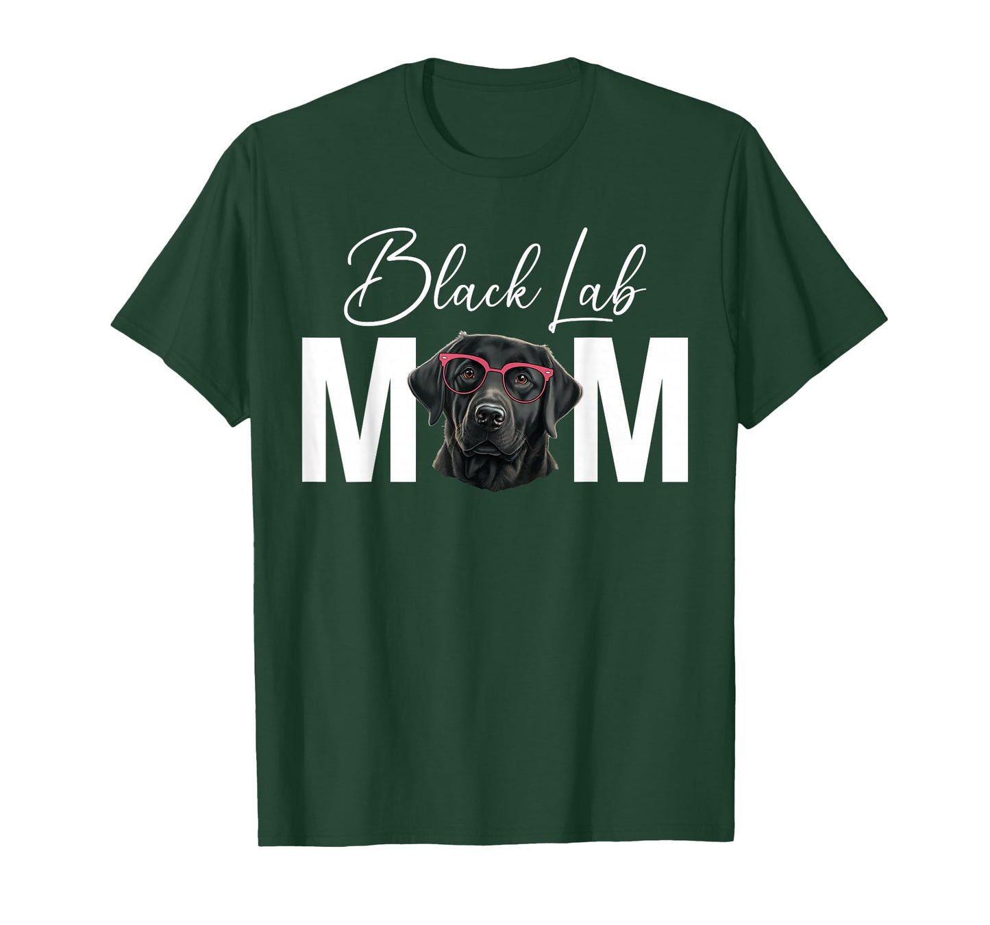 Black Lab Mom Black Labrador Owner Black Lab Lover T-Shirt