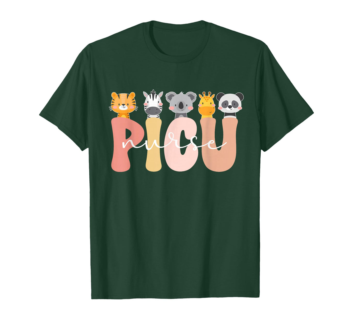 Cute PICU Nurse Pediatric Intensive Care Unit T-Shirt