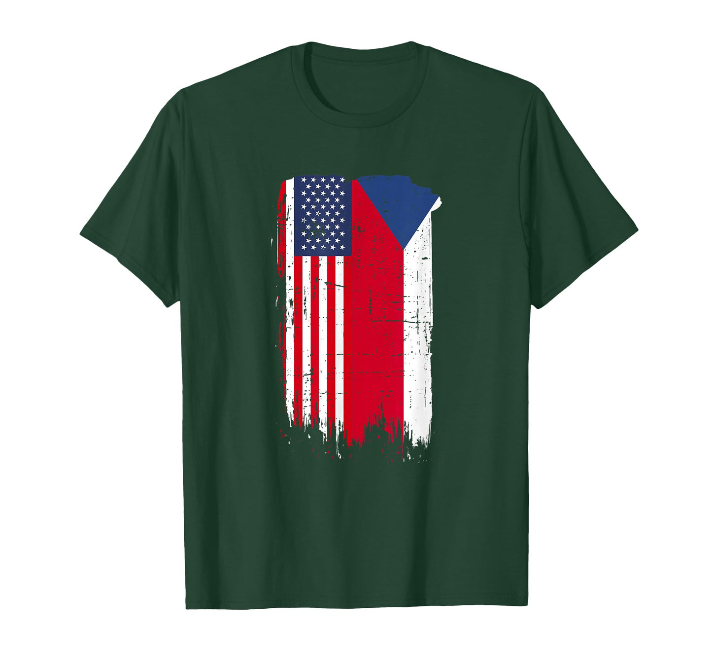 Czech Republic Flag - Czech American T-Shirt