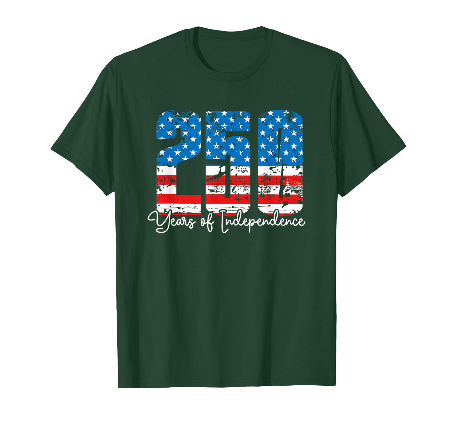 250 Years of Independence America 250th Years Anniversary T-Shirt
