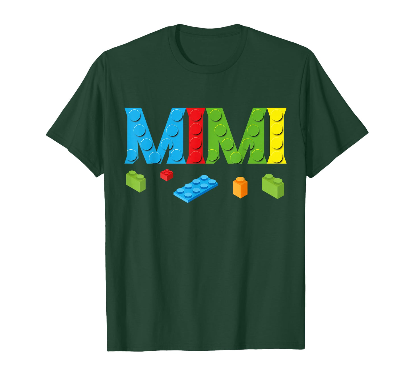 Mimi Master Builder Building Bricks Blocks Family Set Parent T-Shirt
