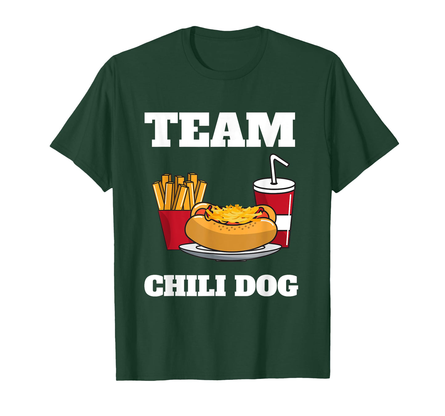 Chili Dog And Hot Dog Man And Chili Con Carne Foodtruck T-Shirt