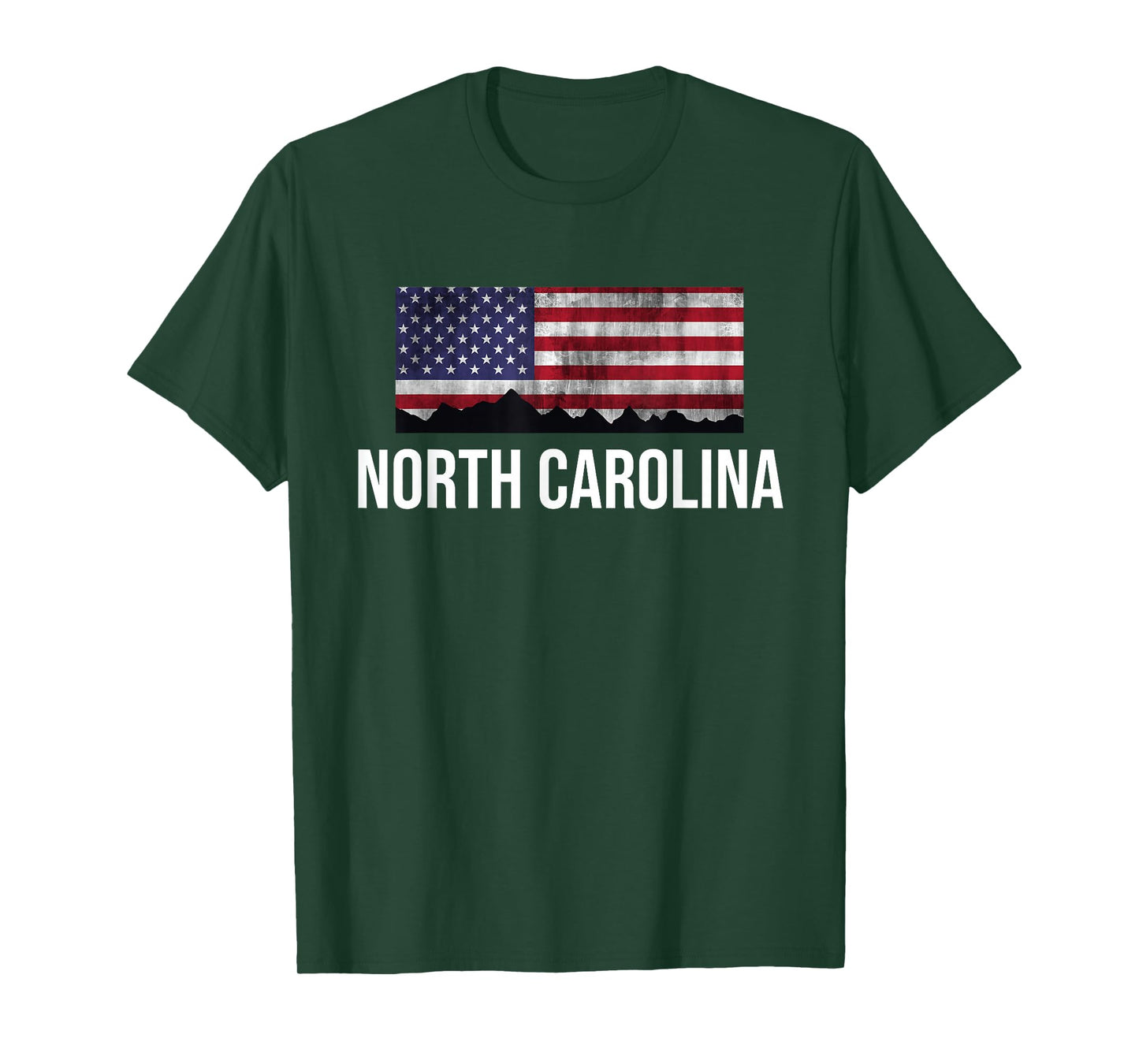 North Carolina USA Flag T-Shirt T-Shirt