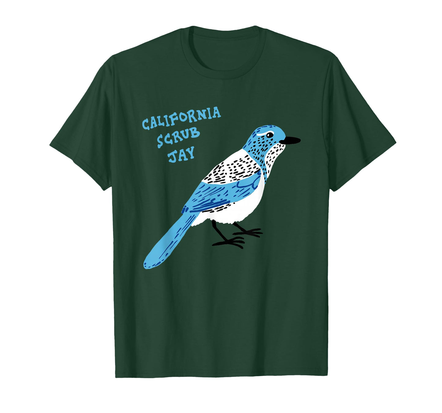 California Scrub Jay T-Shirt