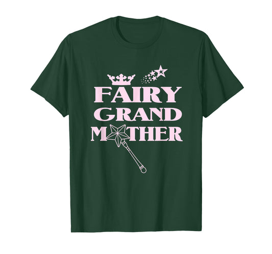 Cute Grandmother Gift Shirt Magical Fairy Grandma Nanny Tee T-Shirt