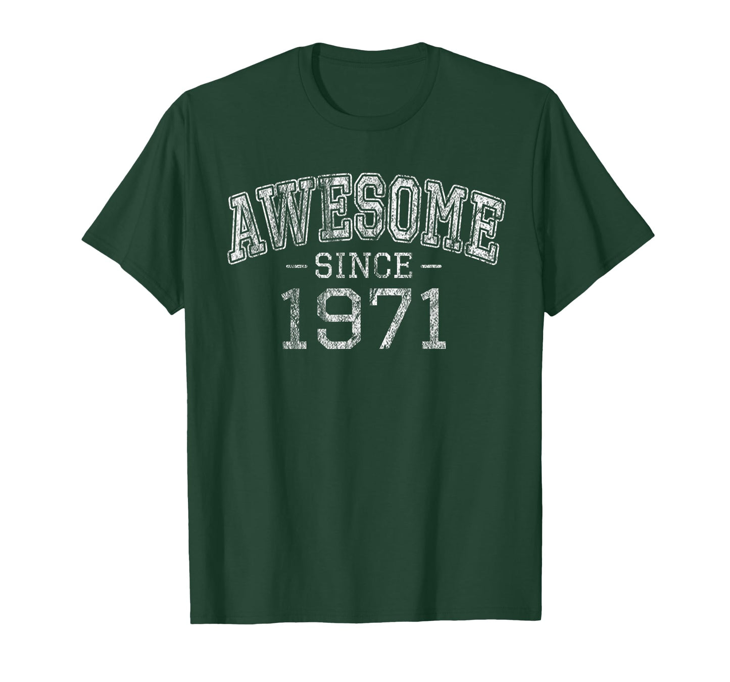 Awesome since 1971 Vintage Style Born in 1971 Birthday Gift T-Shirt
