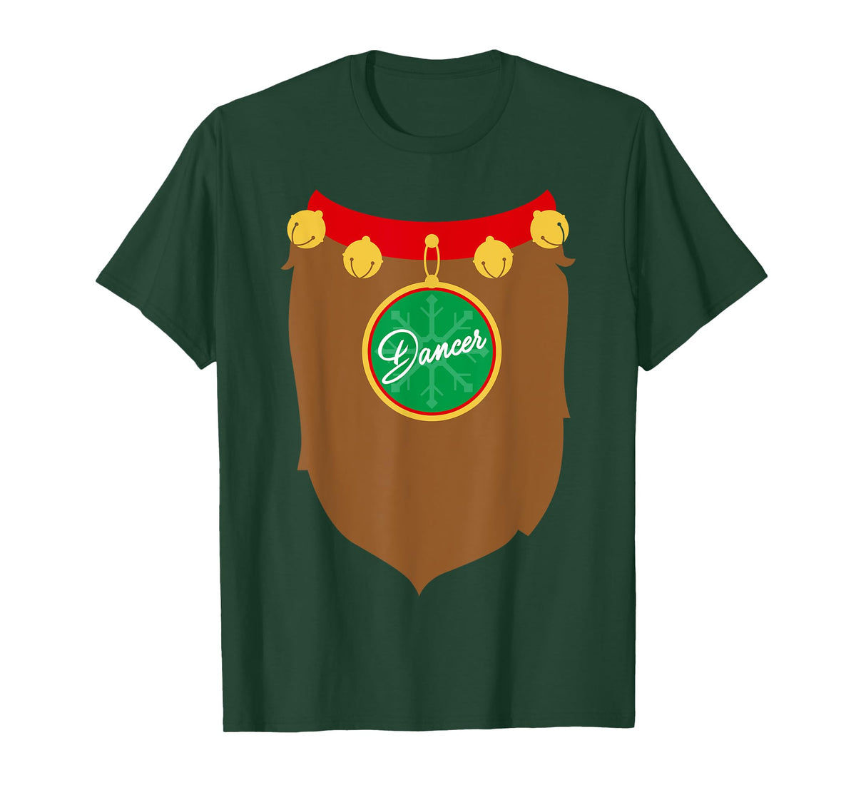 Reindeer Costume Christmas Dancer Santa Holiday Gift T-Shirt