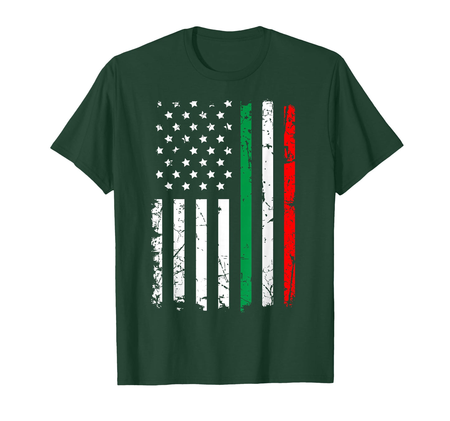 Italian American Flag Italy Flag T-Shirt
