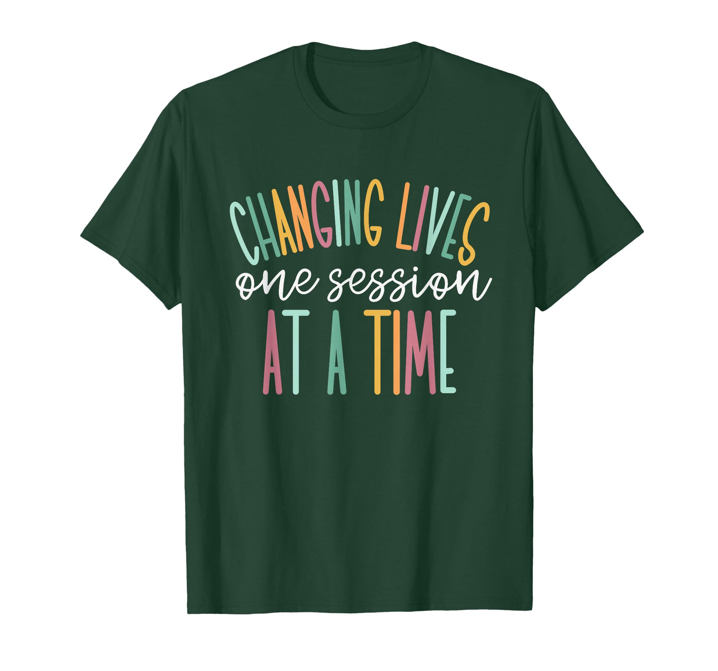 Changing Lives One Session at A Time T-Shirt Small