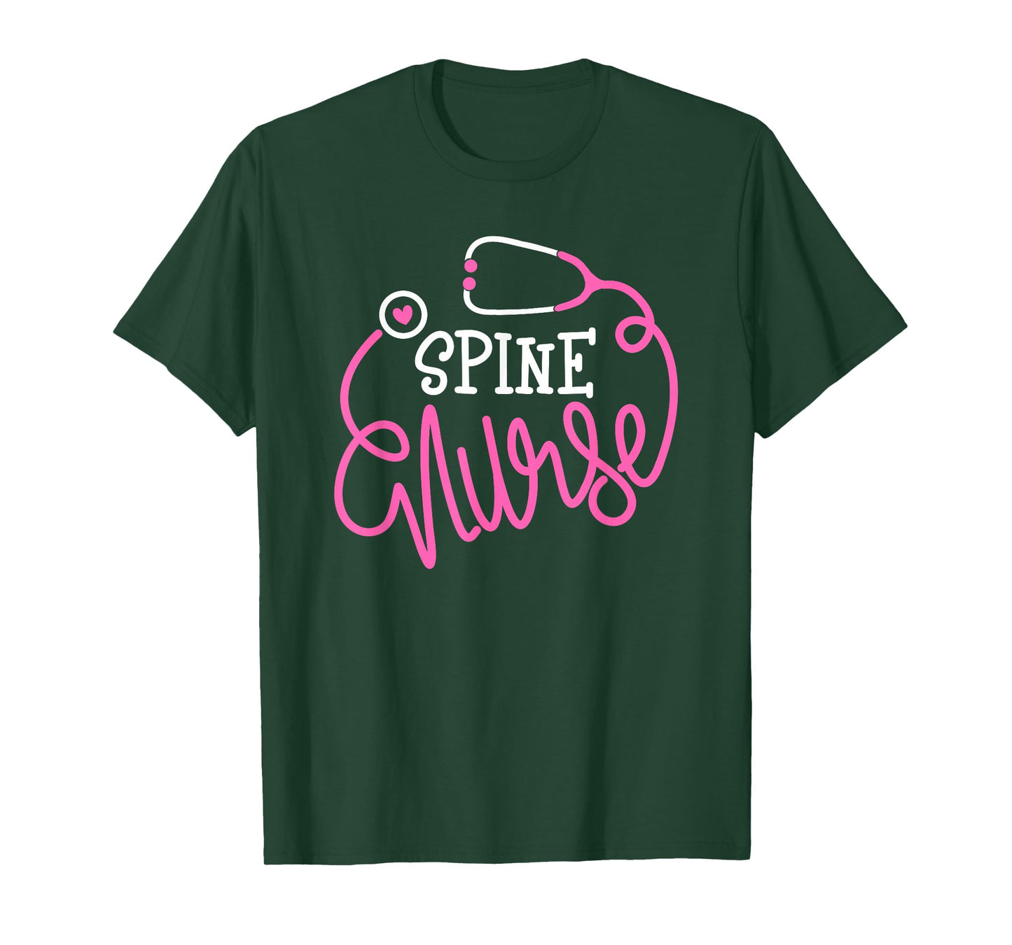 Cute Spine Nurse RN Spinal Cord Injury Nursing Department T-Shirt