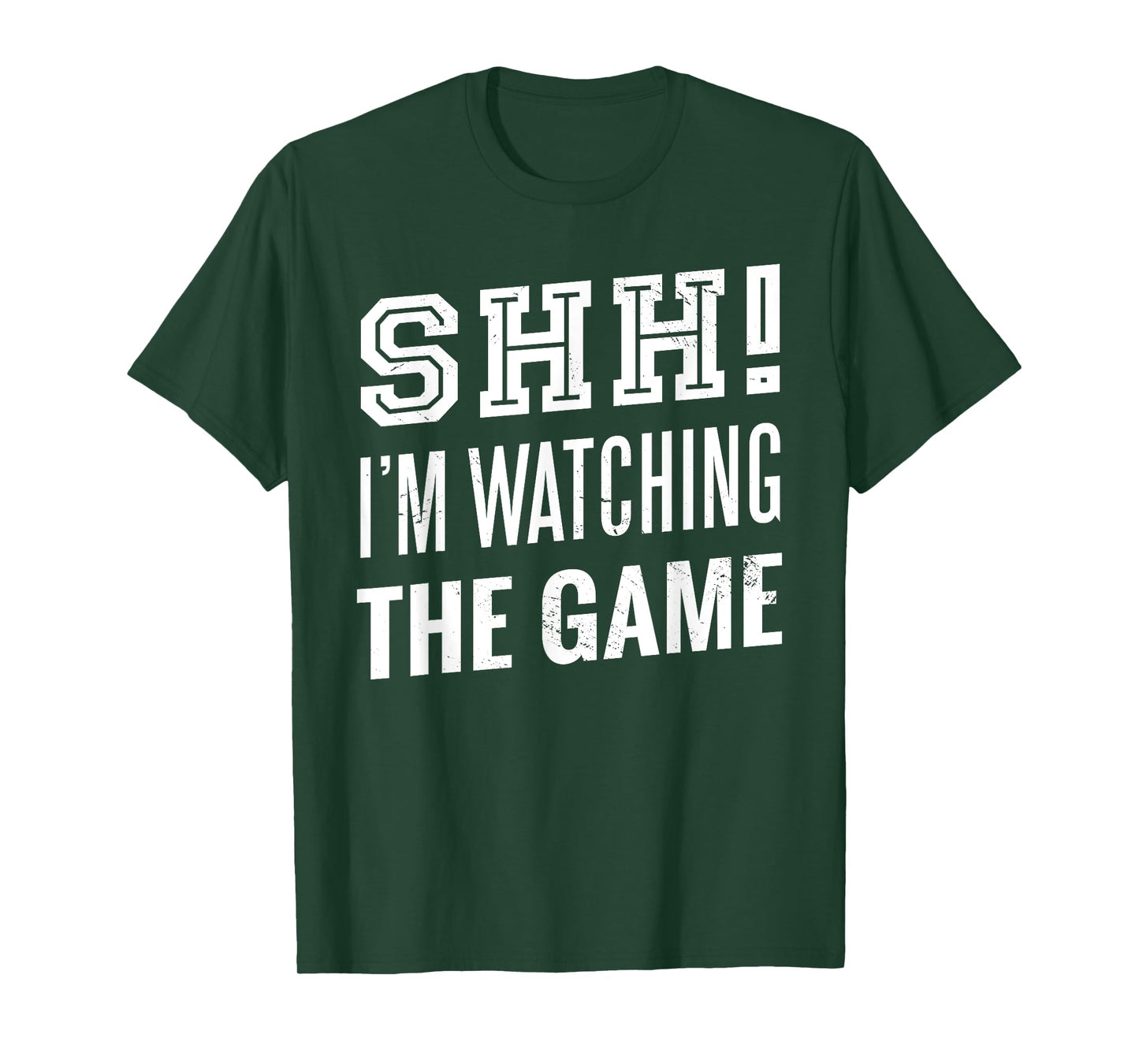 Shh I'm watching THE GAME American Football Fan T-Shirt