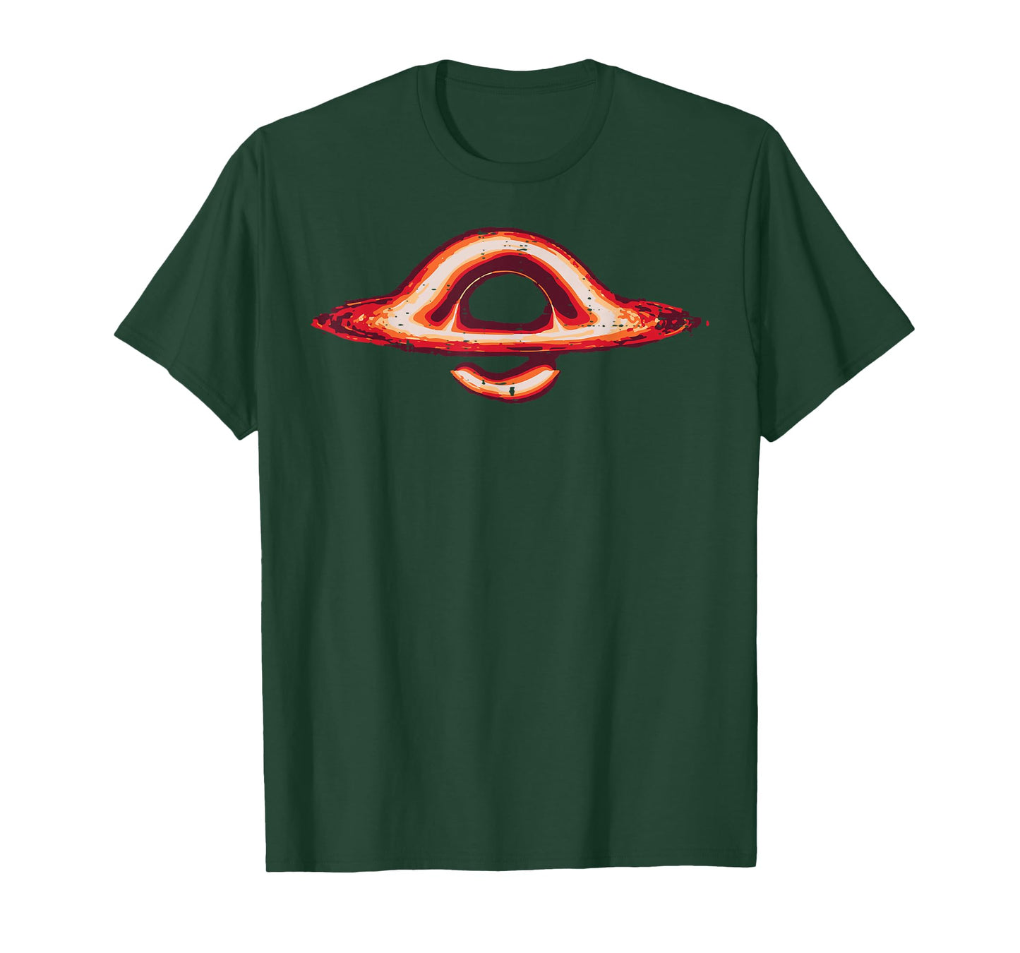 Physics Black Hole Cool Wormhole Space Galaxy Men Women Kids T-Shirt