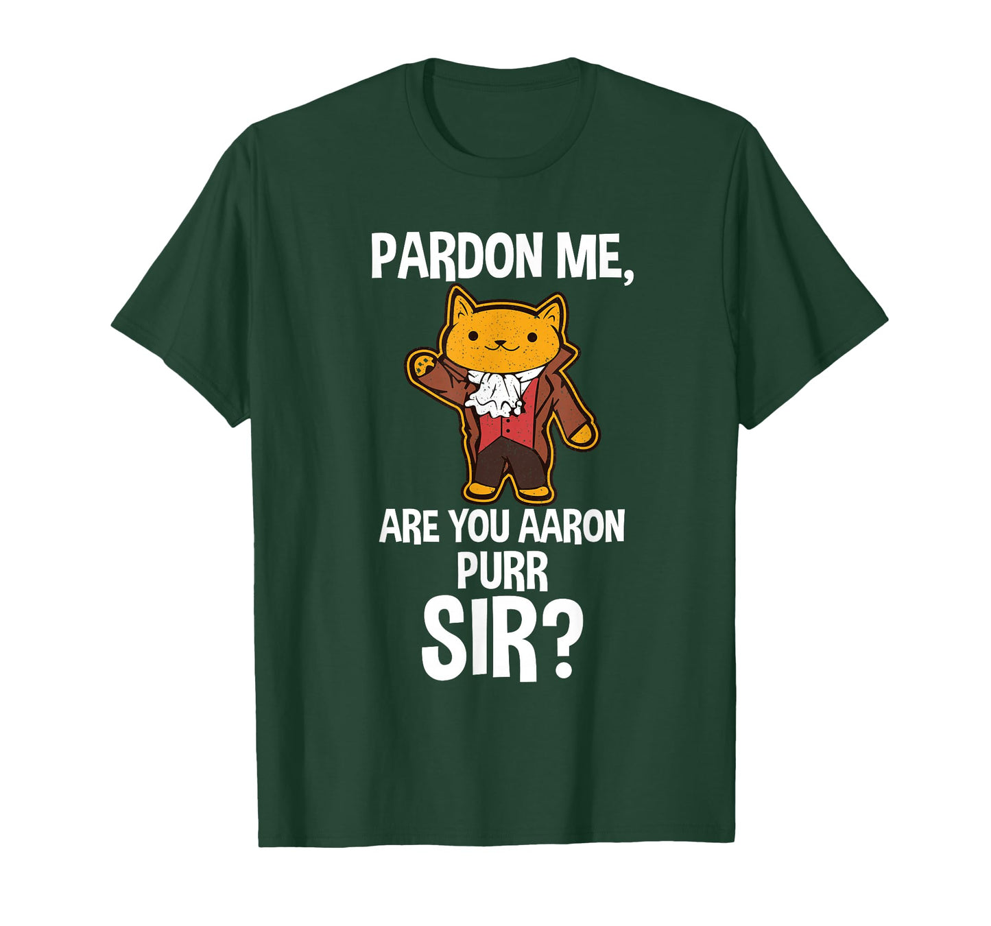 Pardon Me Are You Aaron Purr Sir T-shirt T-Shirt