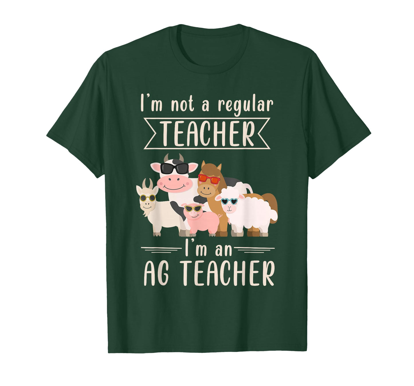 AG Teacher Funny Agriculture Animal Lover T-Shirt