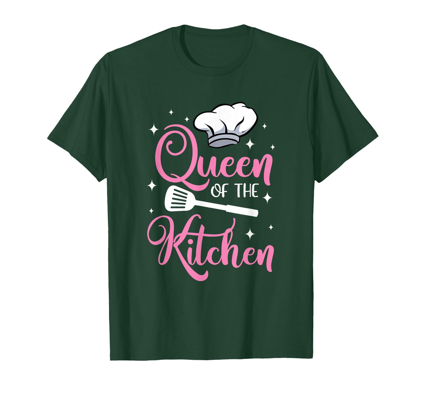 Cooking Queen of the Kitchen Chef Culinary Student Funny T-Shirt