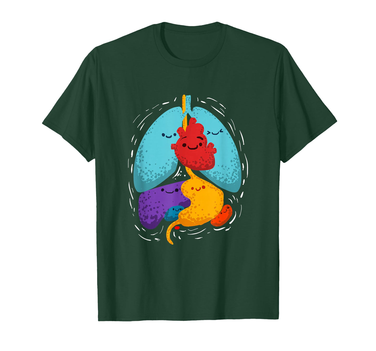 Anatomy Gift of Internal Organs for Medical Professionals T-Shirt