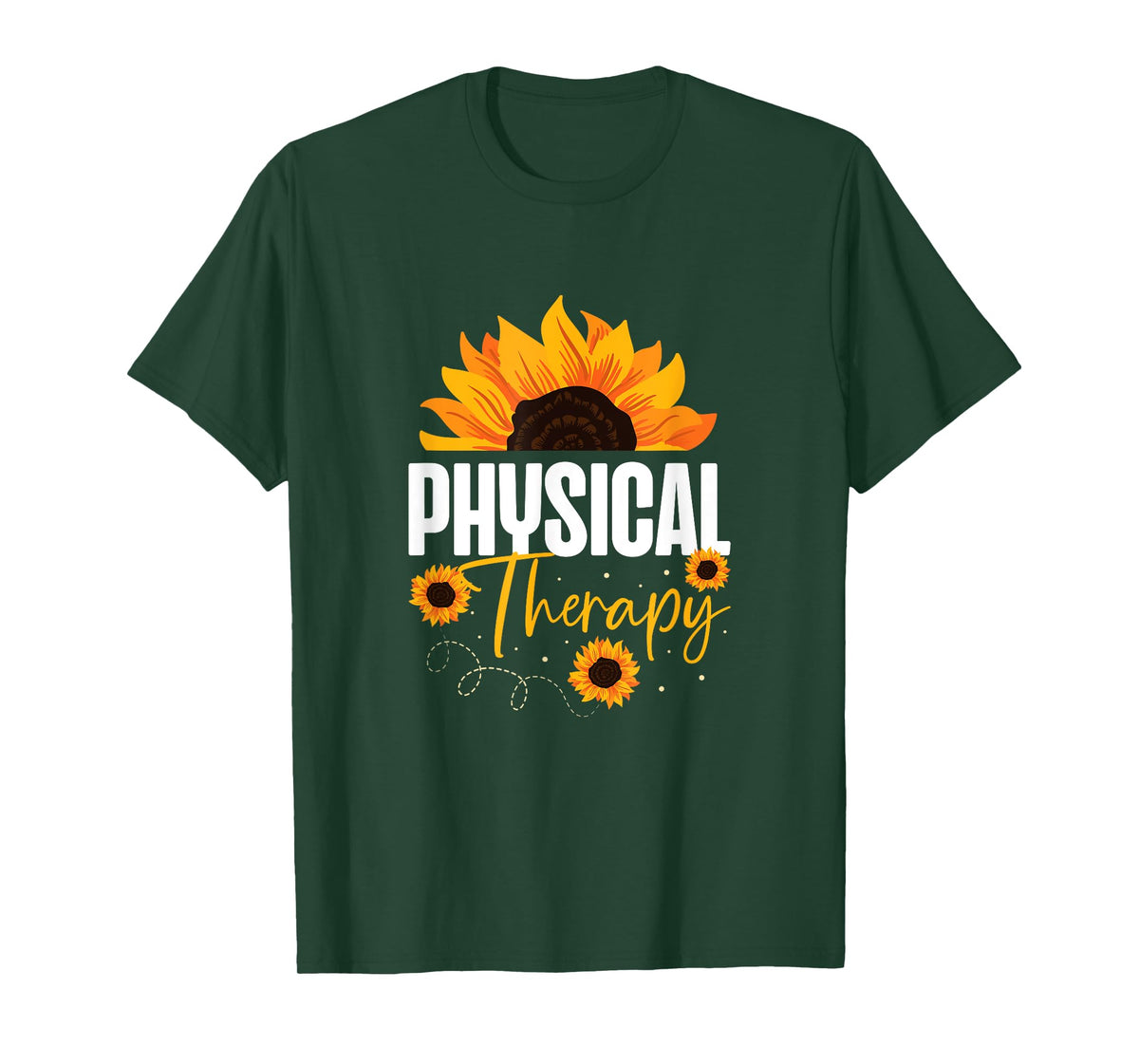 Flower Physiotherapist Flower Physiotherapy T-Shirt