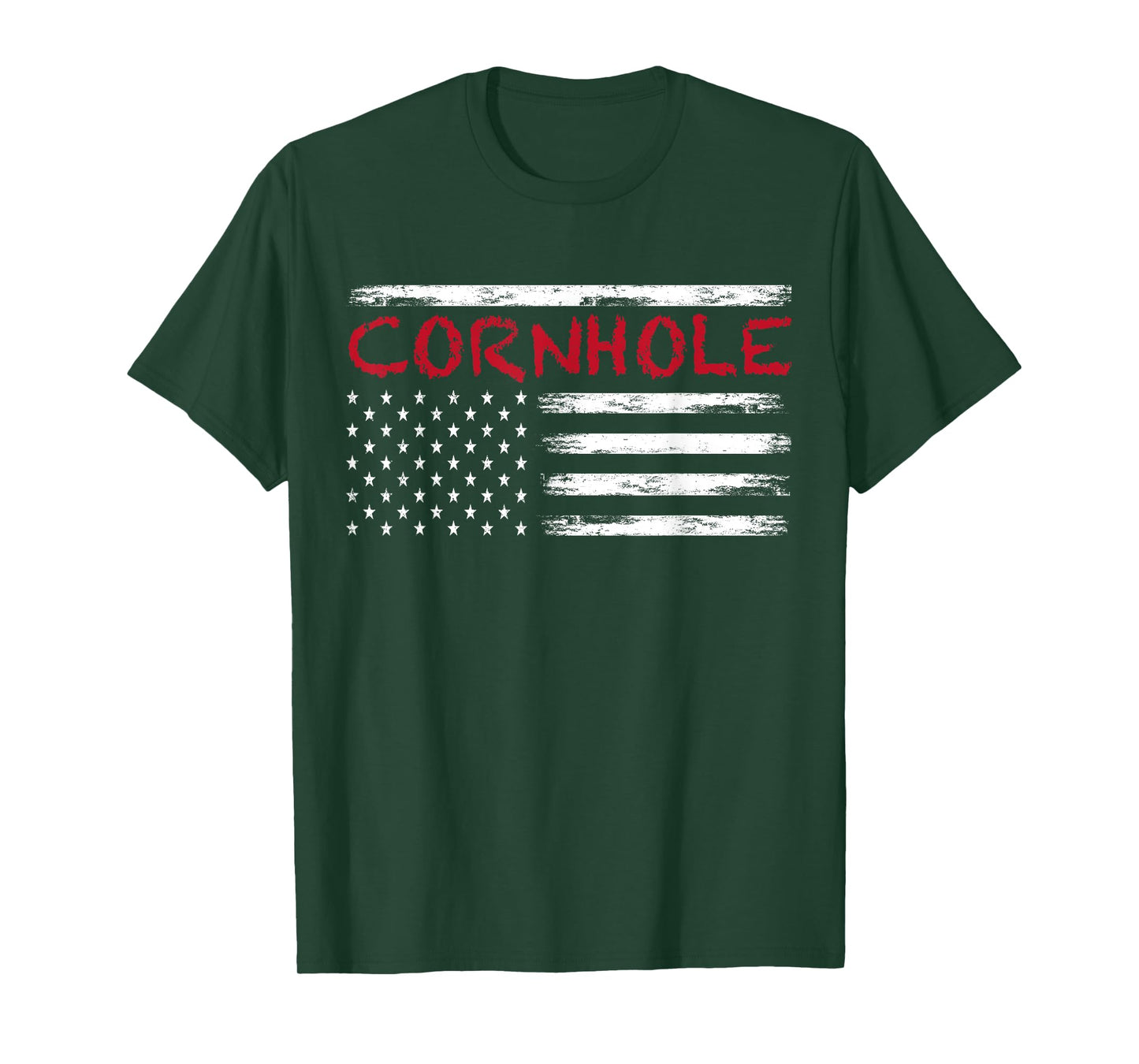 Cornhole USA American Flag United States T-Shirt